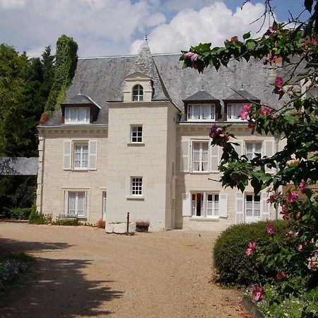 Logis Manoir De La Giraudiere Beaumont-en-Véron Dış mekan fotoğraf