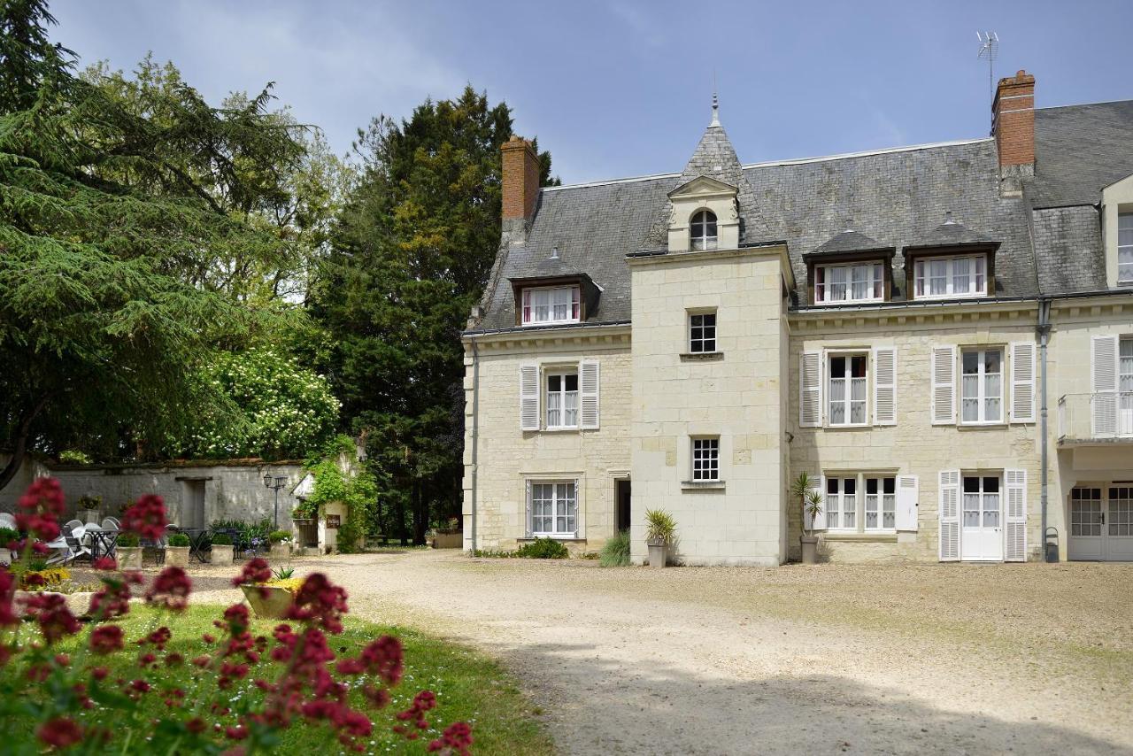 Logis Manoir De La Giraudiere Beaumont-en-Véron Dış mekan fotoğraf